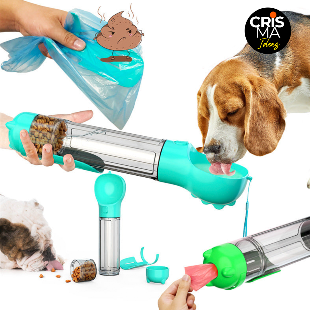 BOTELLA 3 EN 1 REVOLUTIONPET™ MASCOTAS MULTIFUNCIONAL ⭐⭐⭐⭐⭐