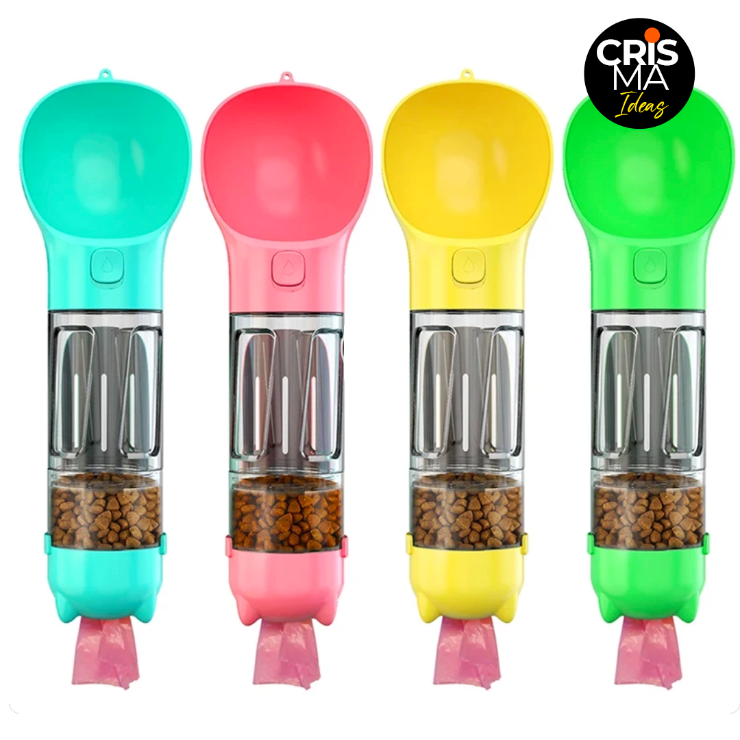 BOTELLA 3 EN 1 REVOLUTIONPET™ MASCOTAS MULTIFUNCIONAL ⭐⭐⭐⭐⭐