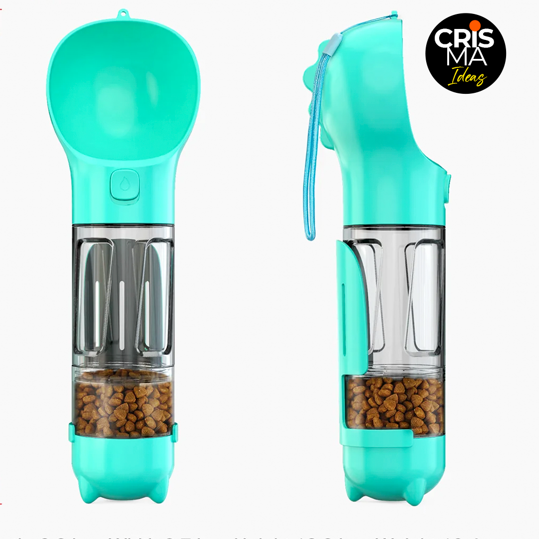 BOTELLA 3 EN 1 REVOLUTIONPET™ MASCOTAS MULTIFUNCIONAL ⭐⭐⭐⭐⭐