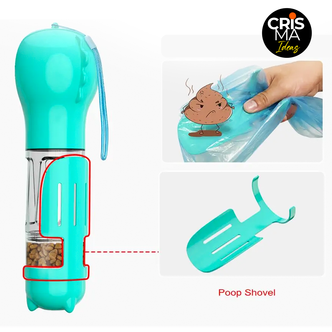 BOTELLA 3 EN 1 REVOLUTIONPET™ MASCOTAS MULTIFUNCIONAL ⭐⭐⭐⭐⭐