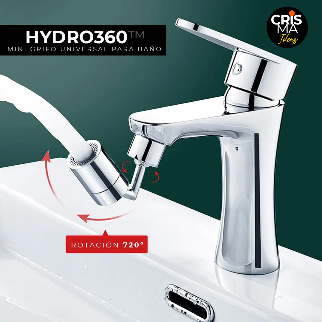 GRIFO UNIVERSAL PARA BAÑO CABEZAL 720º ELITEDRY™ ⭐⭐⭐⭐⭐