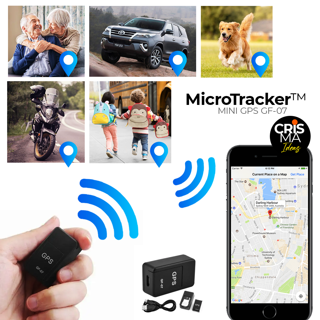 MINI GPS RASTREADOR MICROTRACKER™ ⭐️⭐️⭐️⭐️⭐️