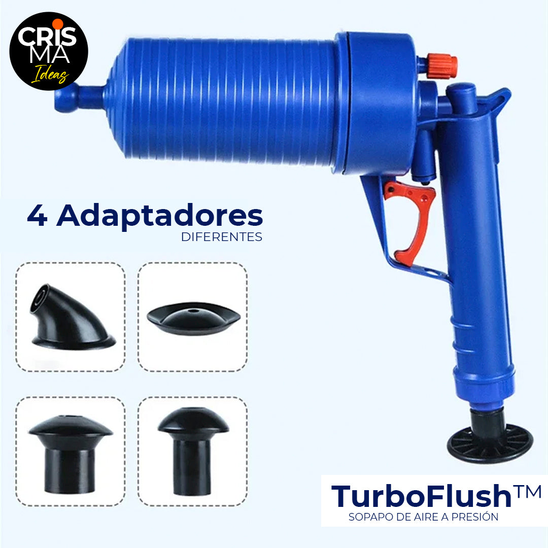 SOPAPO DESTAPADOR A PRESIÓN DE AIRE TURBOFLASH™ ⭐⭐⭐⭐⭐