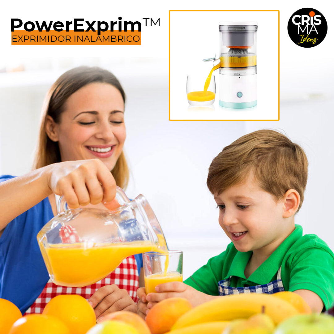 🍊🍓🍋 EXPRIMIDOR INALÁMBRICO PORTÁTIL POWEREXPRIM™ ⭐⭐⭐⭐⭐