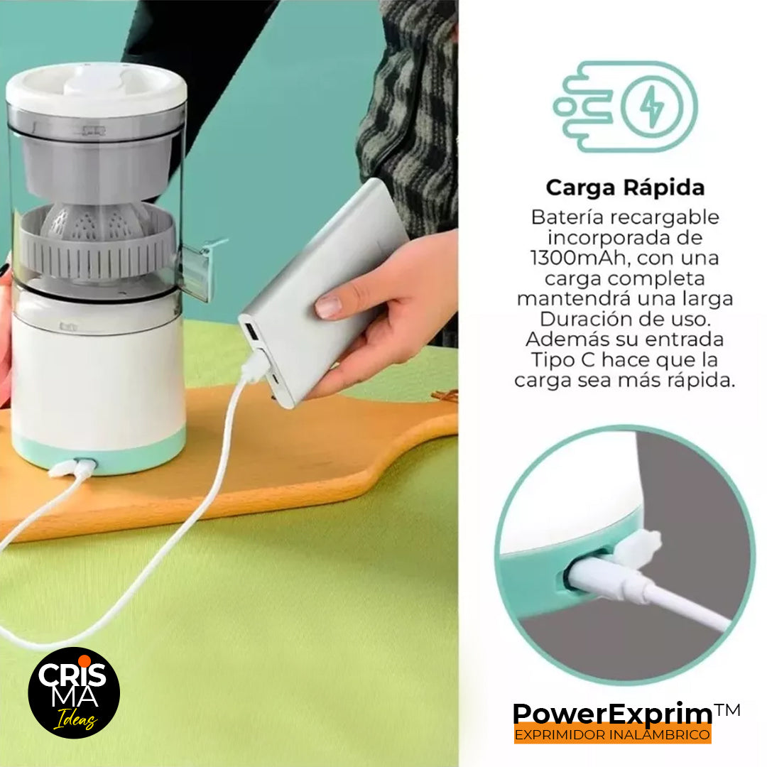 🍊🍓🍋 EXPRIMIDOR INALÁMBRICO PORTÁTIL POWEREXPRIM™ ⭐⭐⭐⭐⭐
