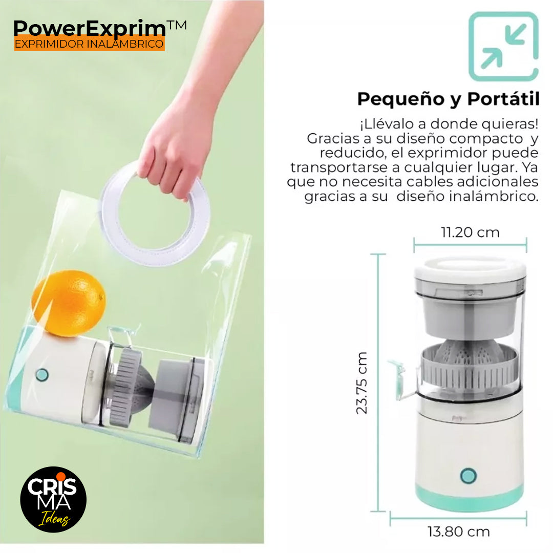 🍊🍓🍋 EXPRIMIDOR INALÁMBRICO PORTÁTIL POWEREXPRIM™ ⭐⭐⭐⭐⭐