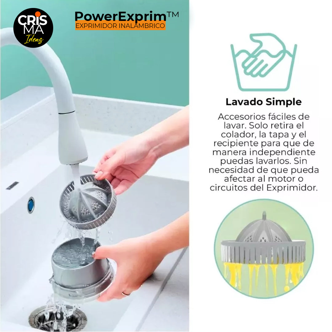 🍊🍓🍋 EXPRIMIDOR INALÁMBRICO PORTÁTIL POWEREXPRIM™ ⭐⭐⭐⭐⭐