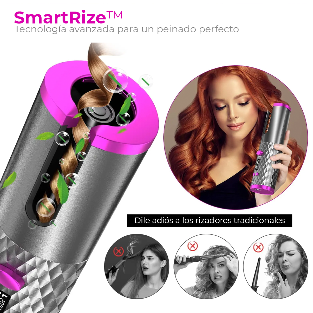 RIZADOR INALÁMBRICO DE CABELLO SMARTRIZE™ ⭐⭐⭐⭐⭐