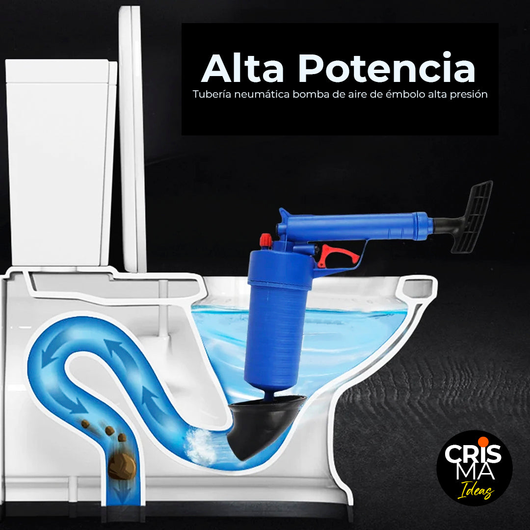 SOPAPO DESTAPADOR A PRESIÓN DE AIRE TURBOFLASH™ ⭐⭐⭐⭐⭐